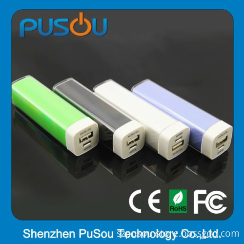 business gift power bank, plastic material
